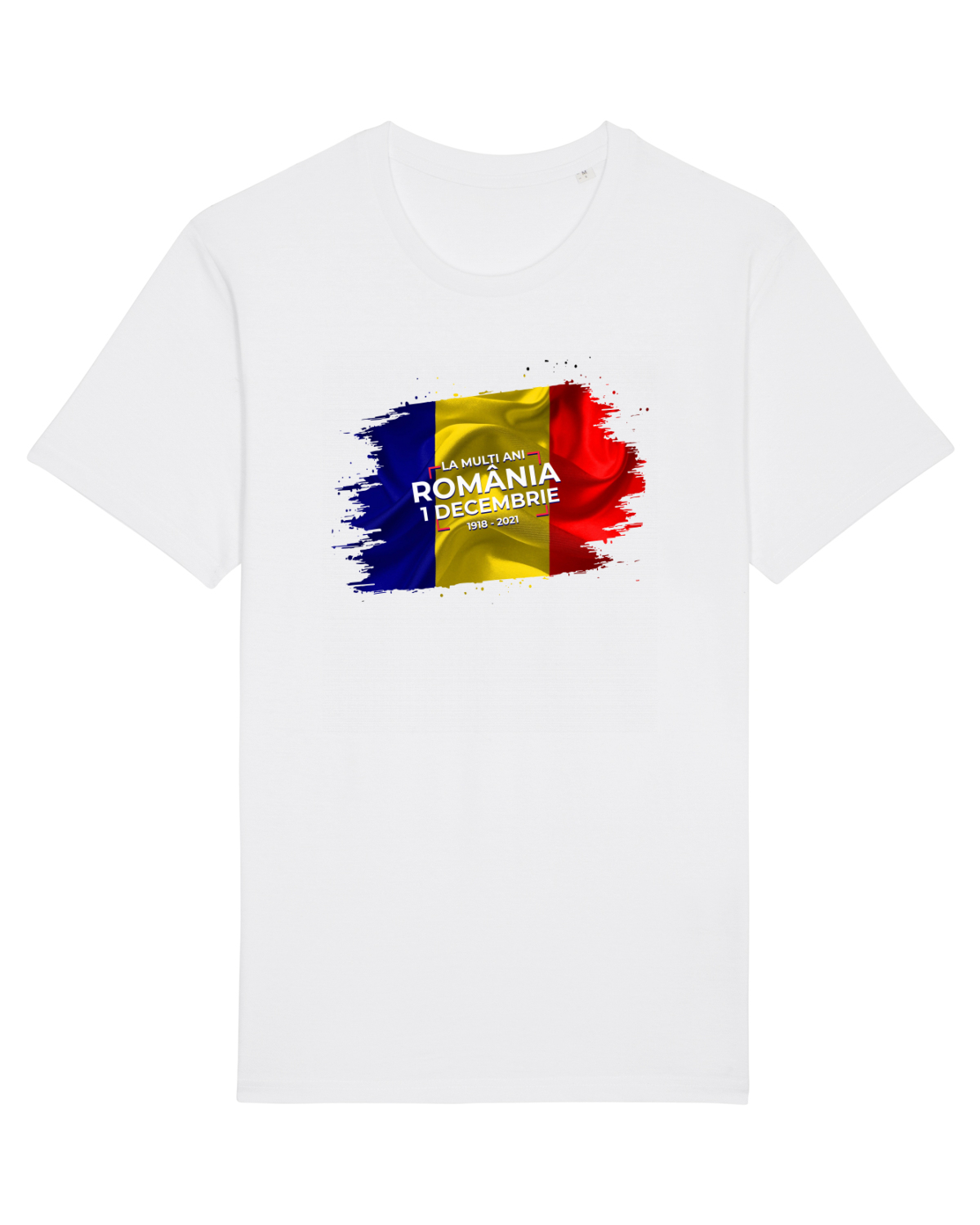 Tricou mânecă scurtă Unisex Rocker White