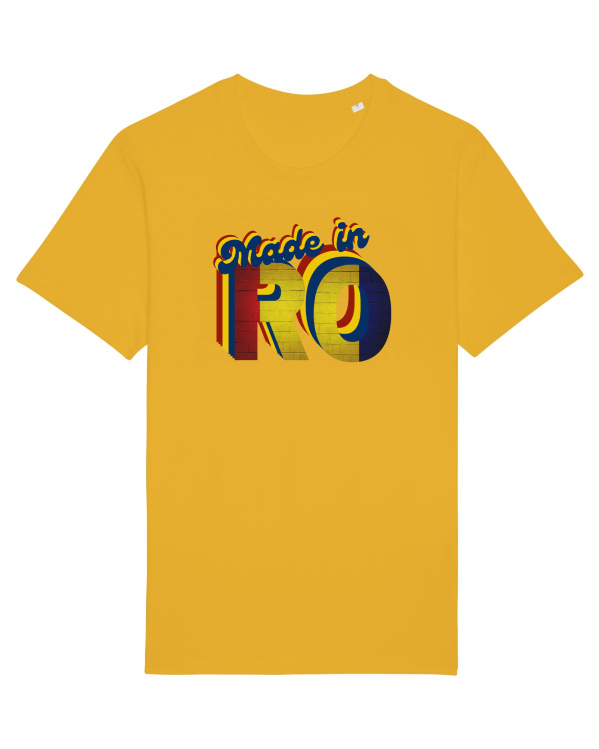 Tricou mânecă scurtă Unisex Rocker Spectra Yellow