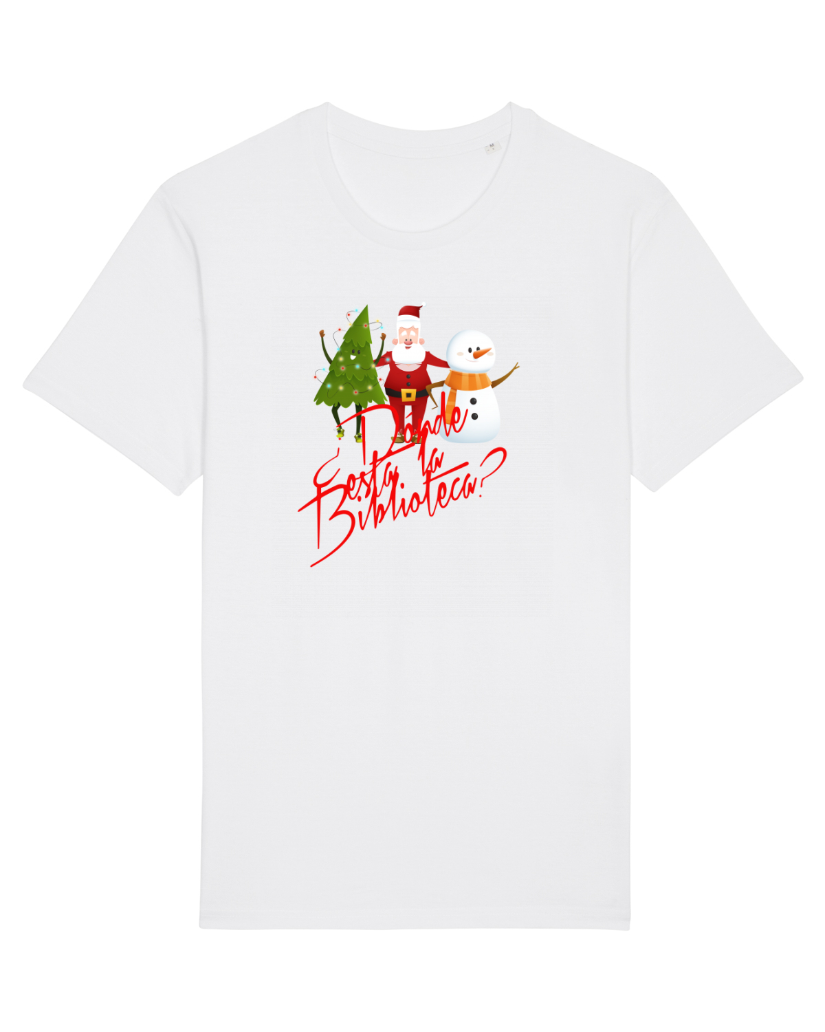 Tricou mânecă scurtă Unisex Rocker White