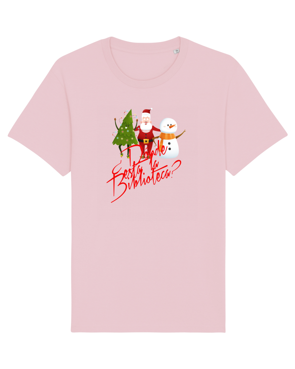 Tricou mânecă scurtă Unisex Rocker Cotton Pink