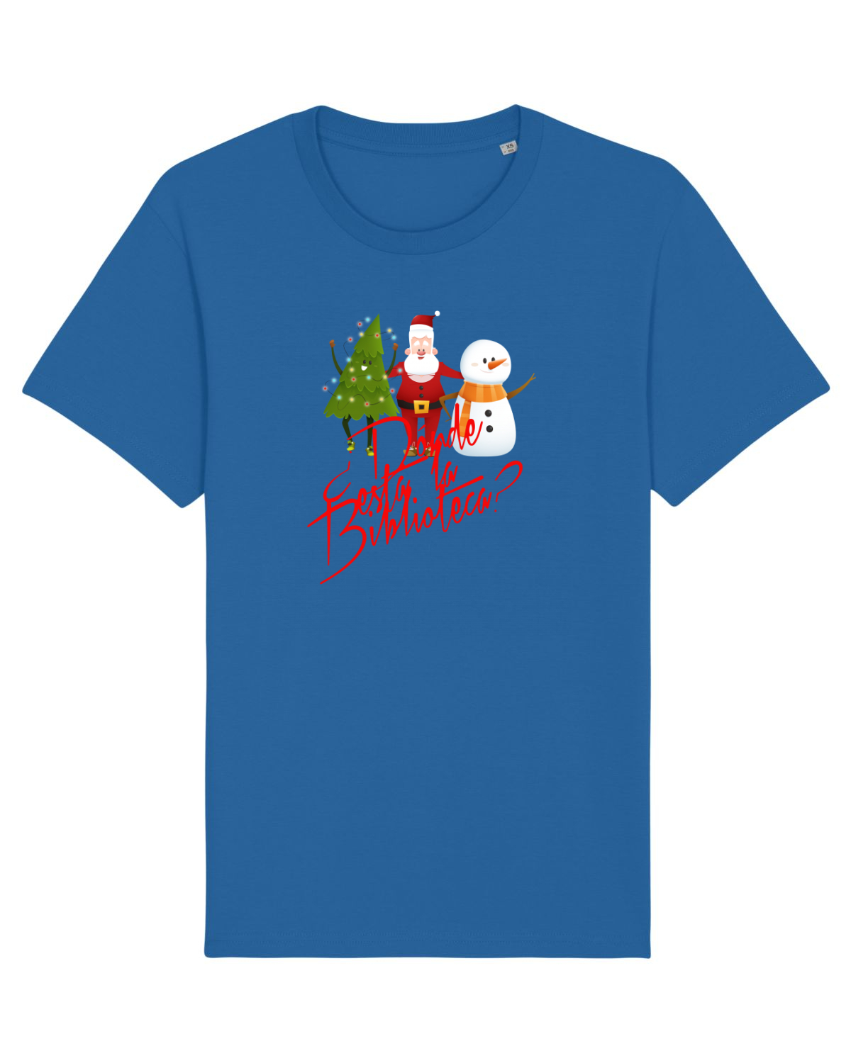 Tricou mânecă scurtă Unisex Rocker Royal Blue