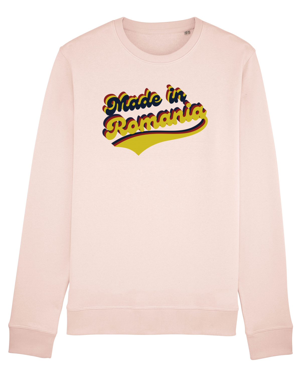 Bluză mânecă lungă Unisex Rise Candy Pink