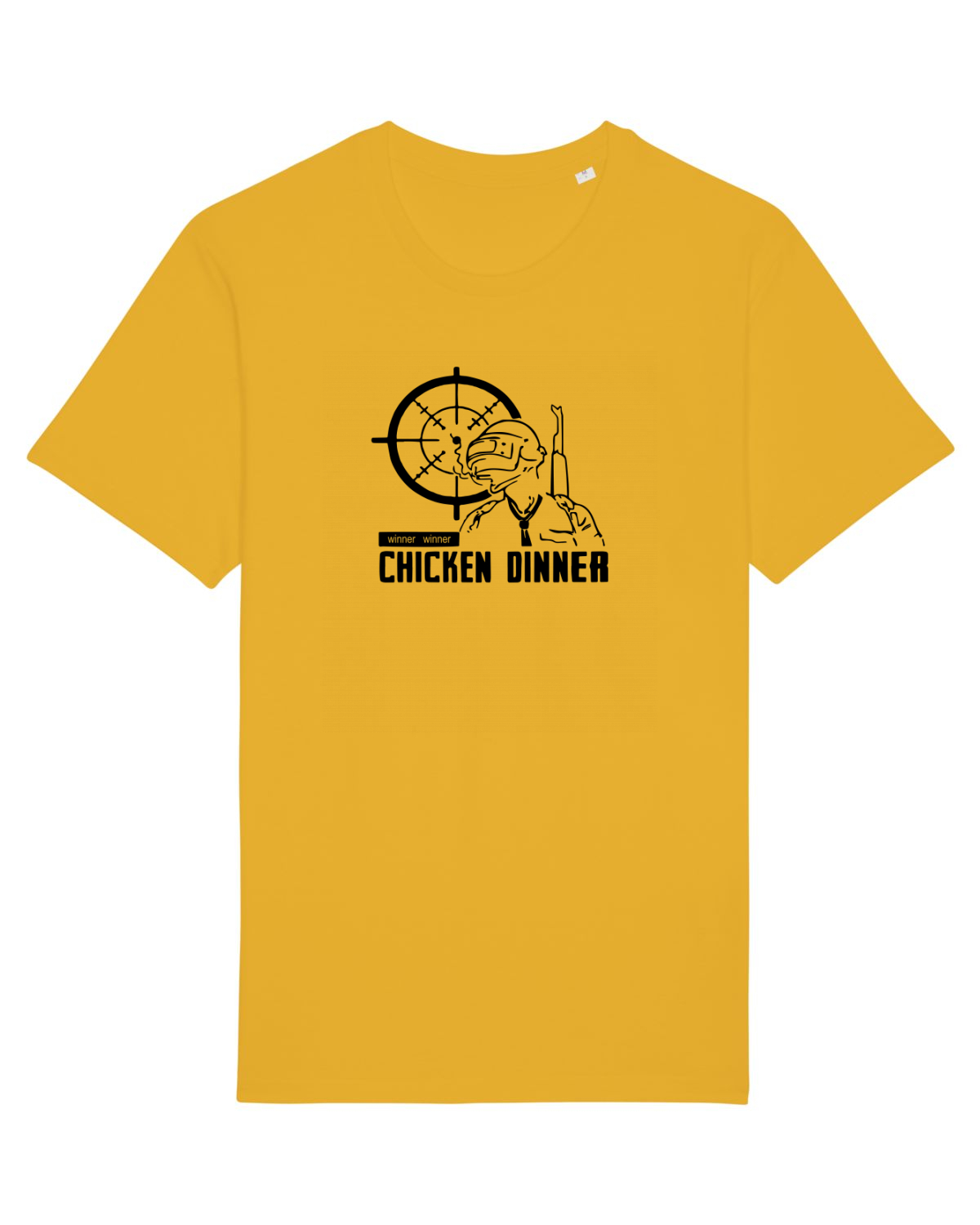 Tricou mânecă scurtă Unisex Rocker Spectra Yellow