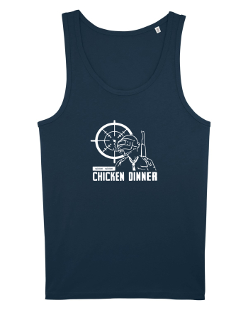 White dinner Navy