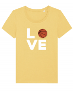 BASKETBALL Tricou mânecă scurtă guler larg fitted Damă Expresser