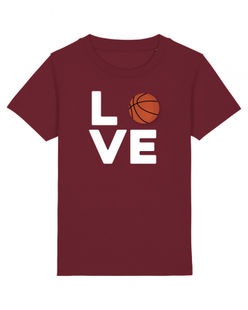 BASKETBALL Burgundy