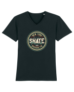 Skate Park New York Tricou mânecă scurtă guler V Bărbat Presenter