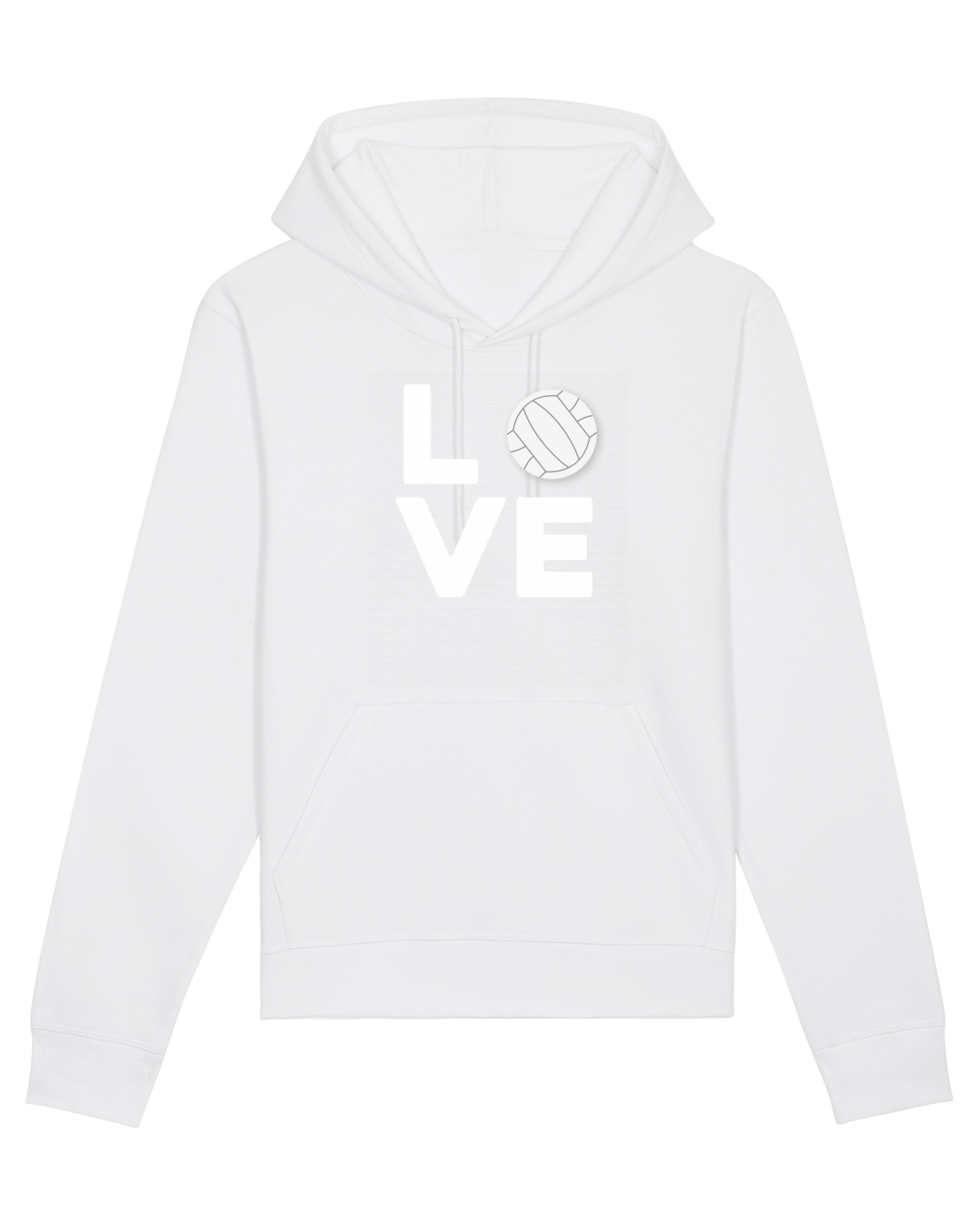 Hanorac Unisex Drummer White