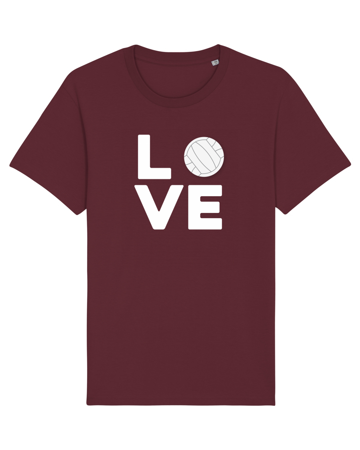 Tricou mânecă scurtă Unisex Rocker Burgundy