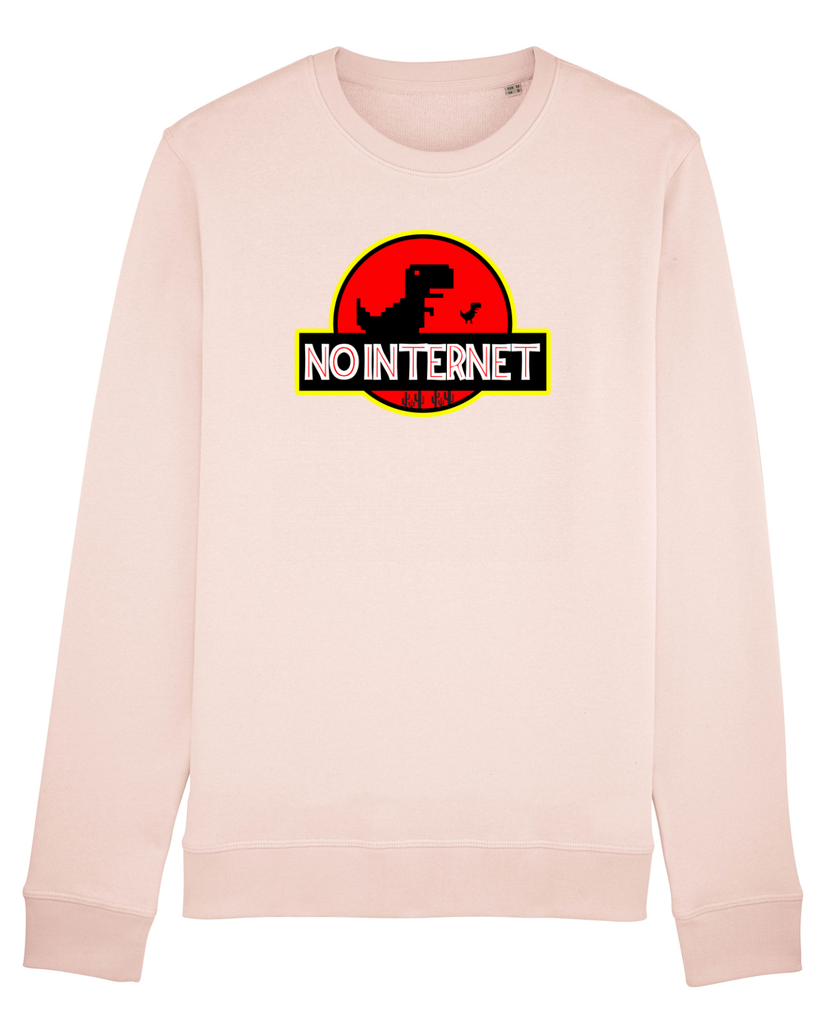 Bluză mânecă lungă Unisex Rise Candy Pink