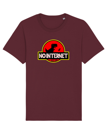 Fără net Burgundy
