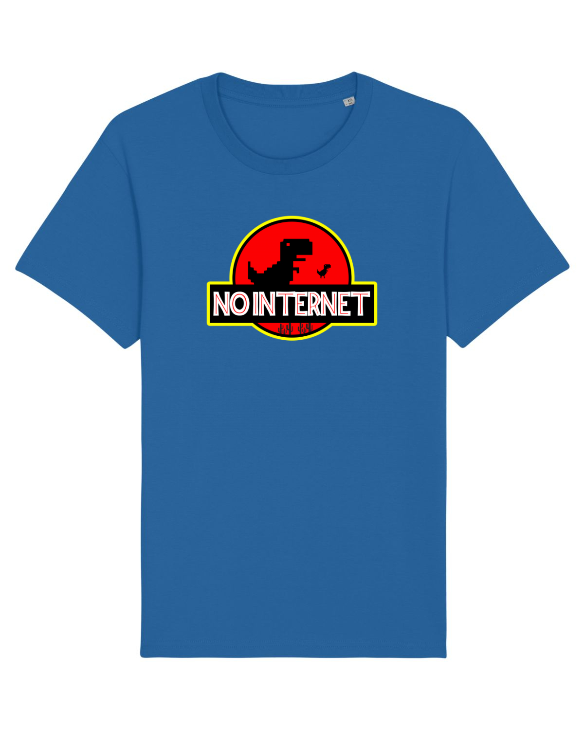 Tricou mânecă scurtă Unisex Rocker Royal Blue