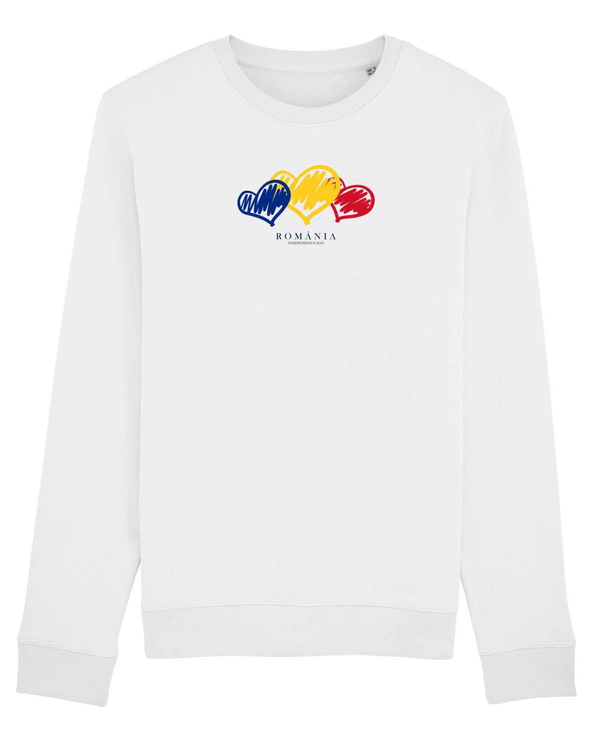 Bluză mânecă lungă Unisex Rise White
