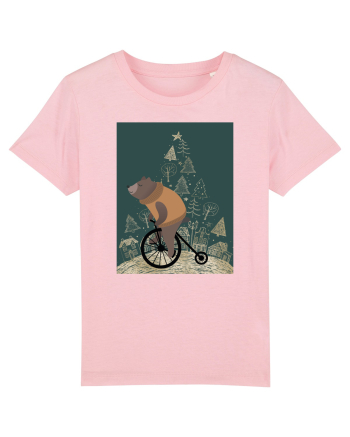 Driving Home for Christmas Cotton Pink