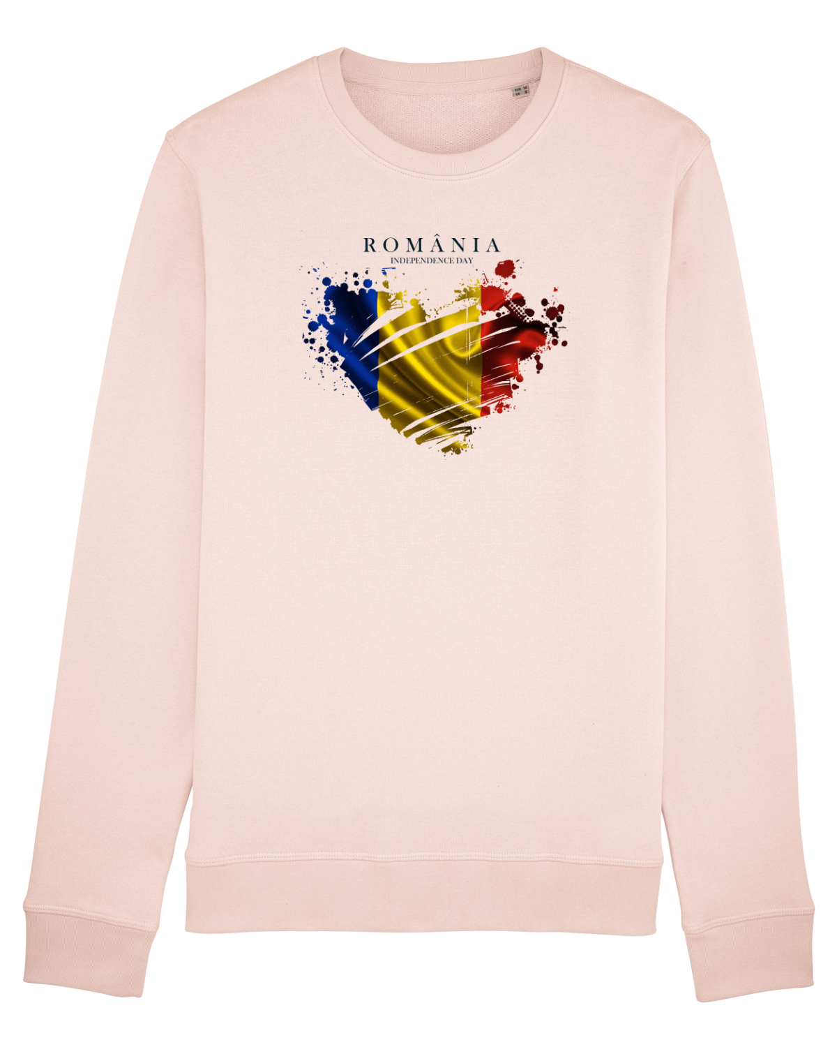 Bluză mânecă lungă Unisex Rise Candy Pink