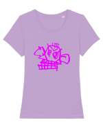 Arcane - Jinx Monkey  Tricou mânecă scurtă guler larg fitted Damă Expresser