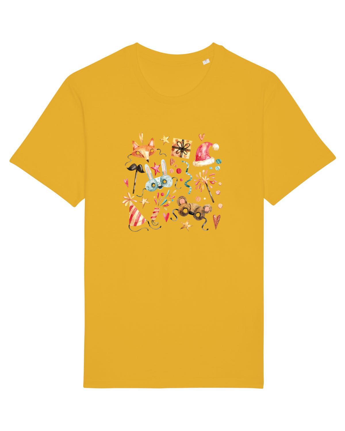 Tricou mânecă scurtă Unisex Rocker Spectra Yellow