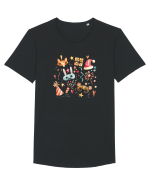 Christmas Festival Tricou mânecă scurtă guler larg Bărbat Skater
