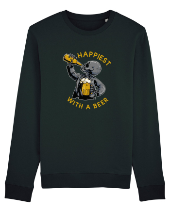 Happiest With A Beer Black