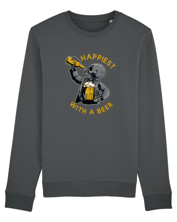 Happiest With A Beer Anthracite