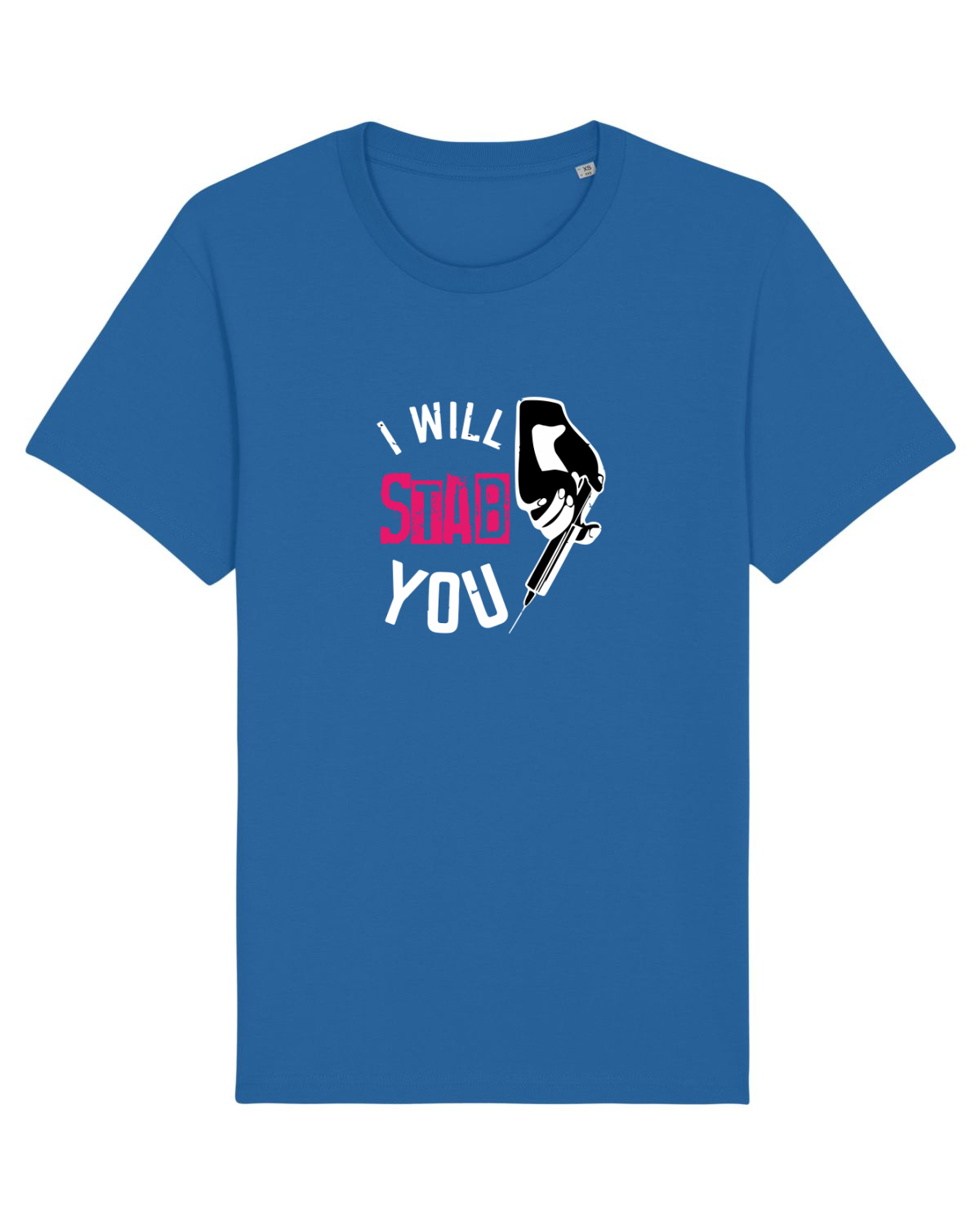 Tricou mânecă scurtă Unisex Rocker Royal Blue