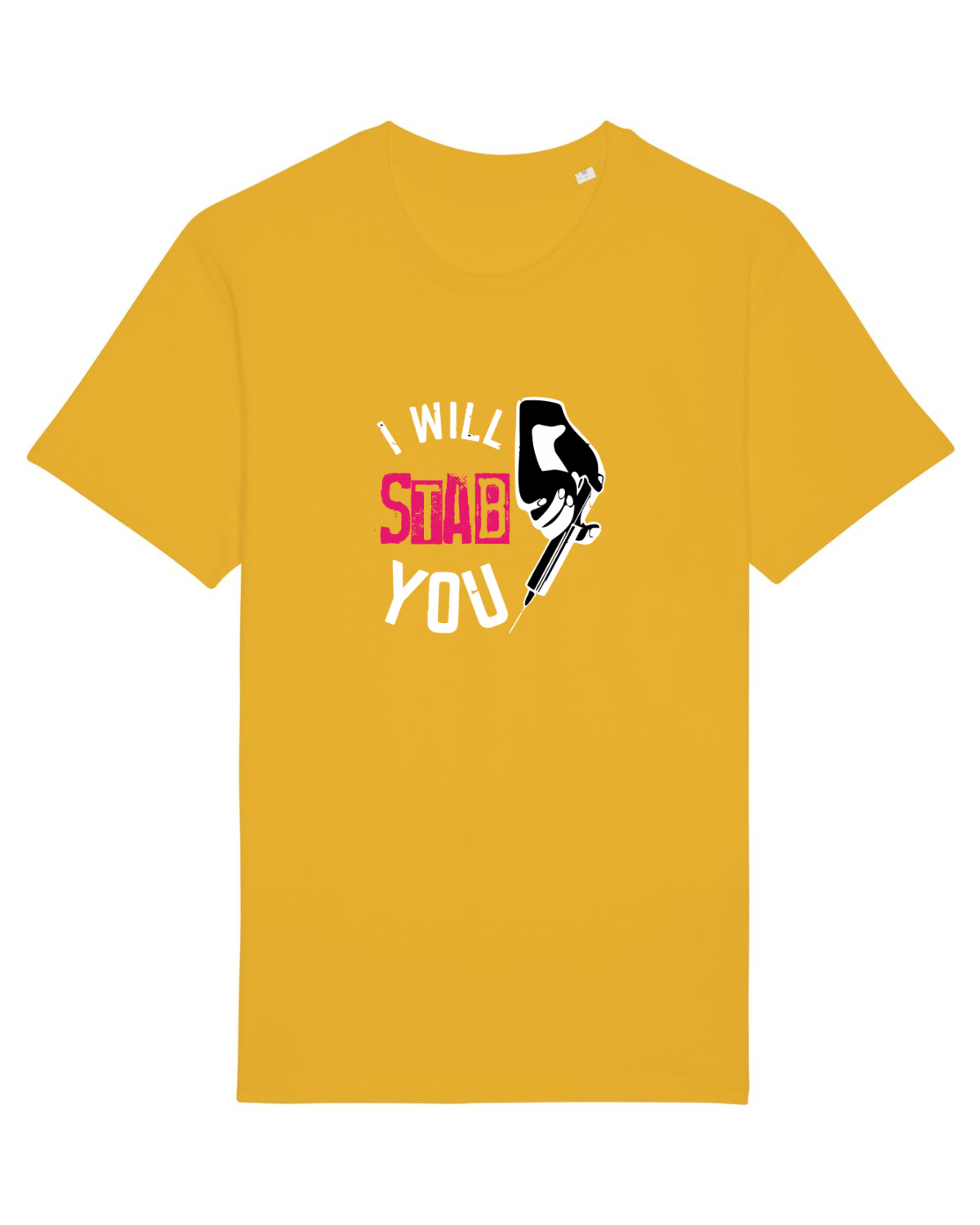 Tricou mânecă scurtă Unisex Rocker Spectra Yellow