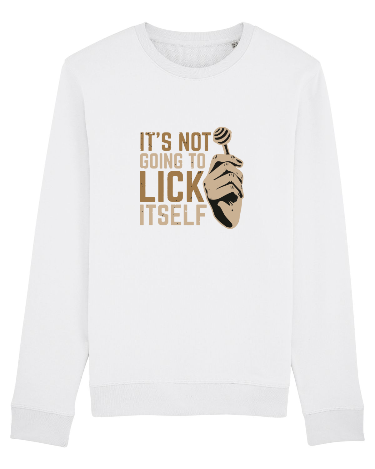 Bluză mânecă lungă Unisex Rise White