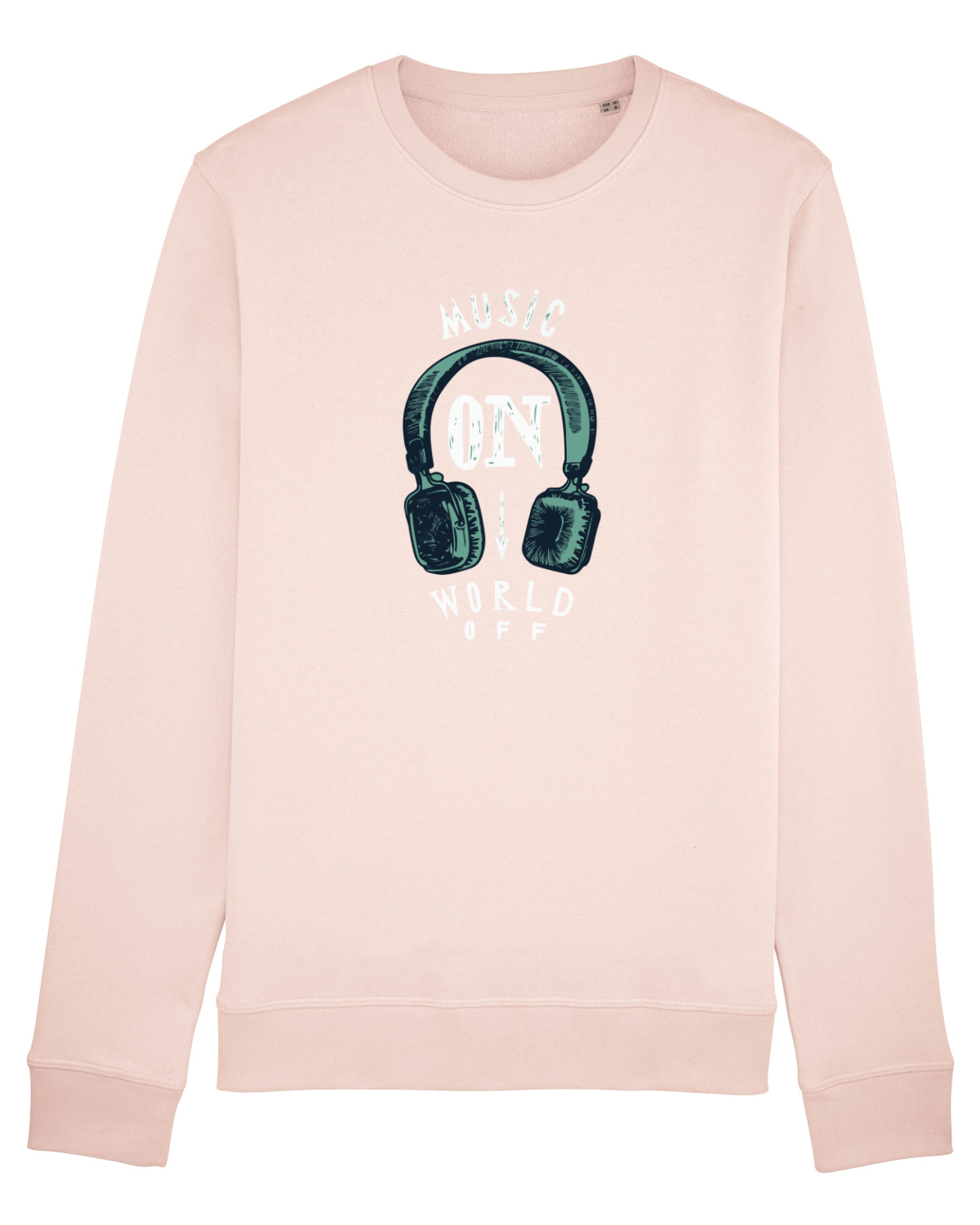 Bluză mânecă lungă Unisex Rise Candy Pink
