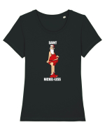 Saint Nickel-Less Tricou mânecă scurtă guler larg fitted Damă Expresser