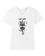 Yoga Time Tricou mânecă scurtă guler V Bărbat Presenter