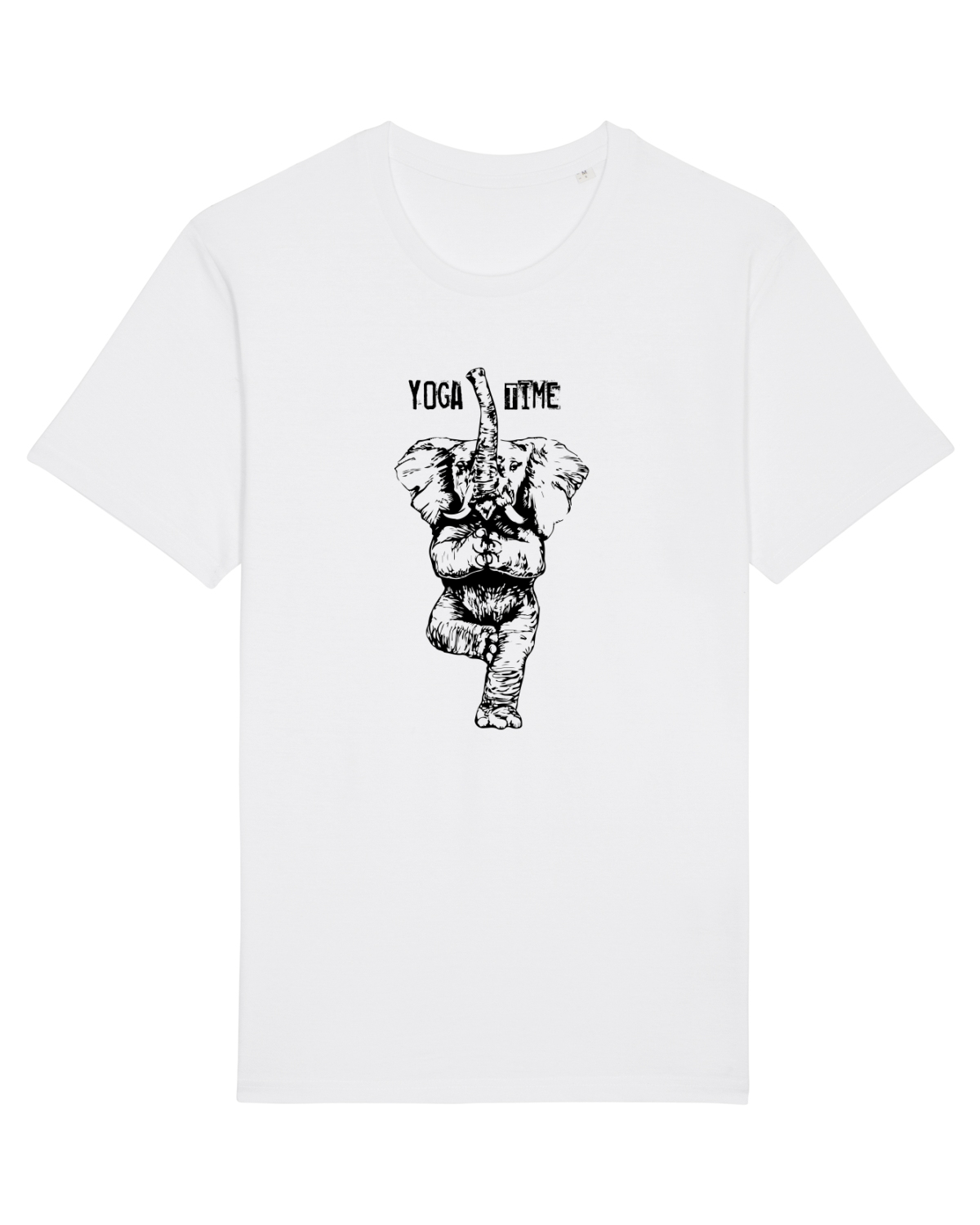 Tricou mânecă scurtă Unisex Rocker White