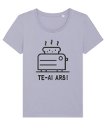 TE-AI ARS ! Tricou mânecă scurtă guler larg fitted Damă Expresser