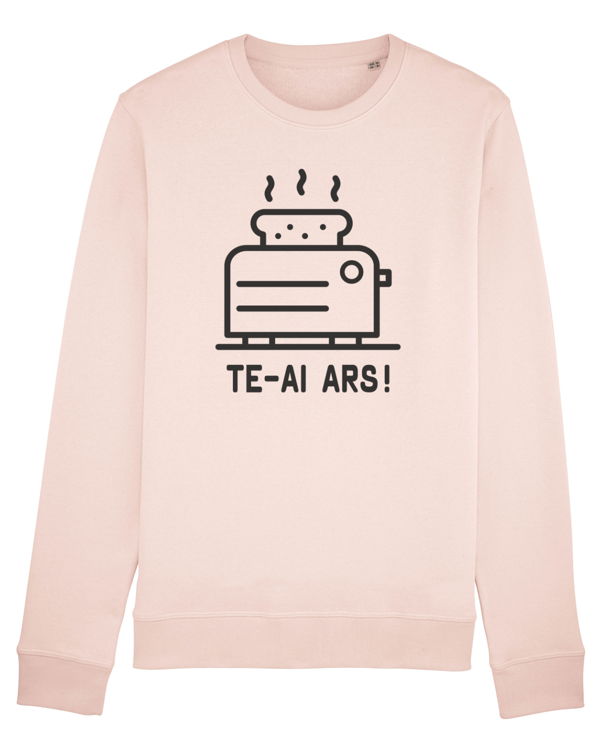 Bluză mânecă lungă Unisex Rise Candy Pink