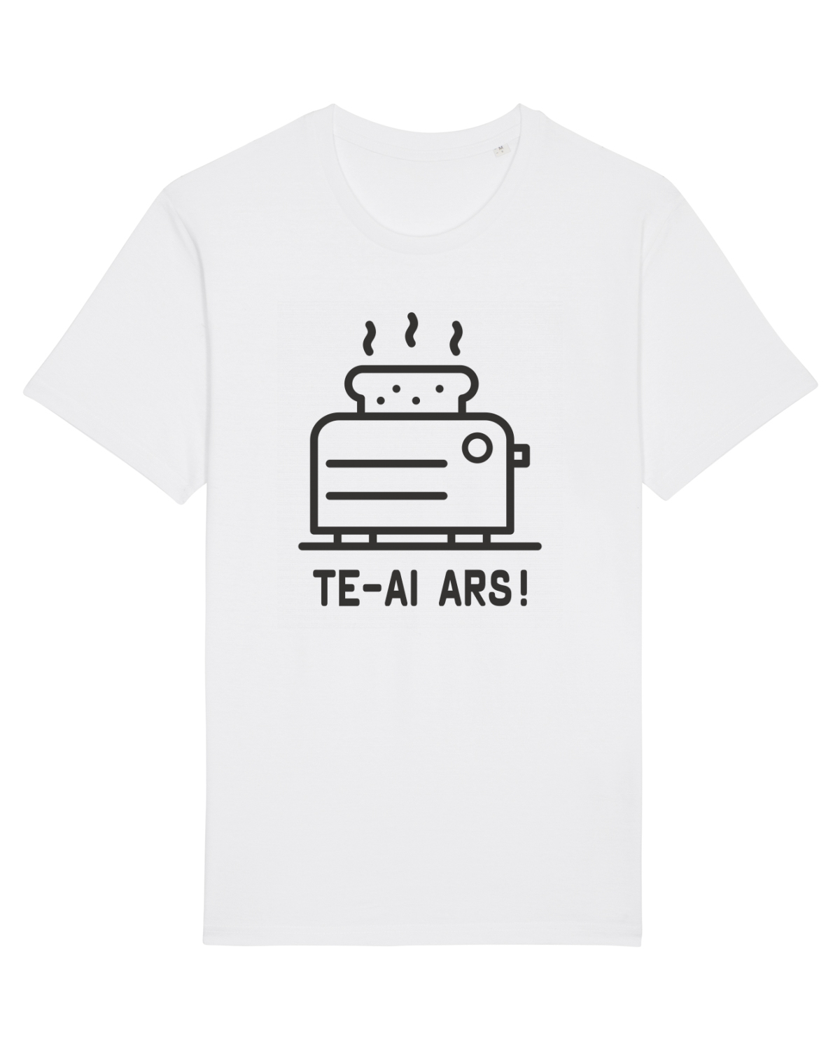 Tricou mânecă scurtă Unisex Rocker White