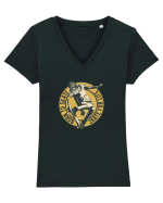 Born to Skate for Life Tricou mânecă scurtă guler V Damă Evoker