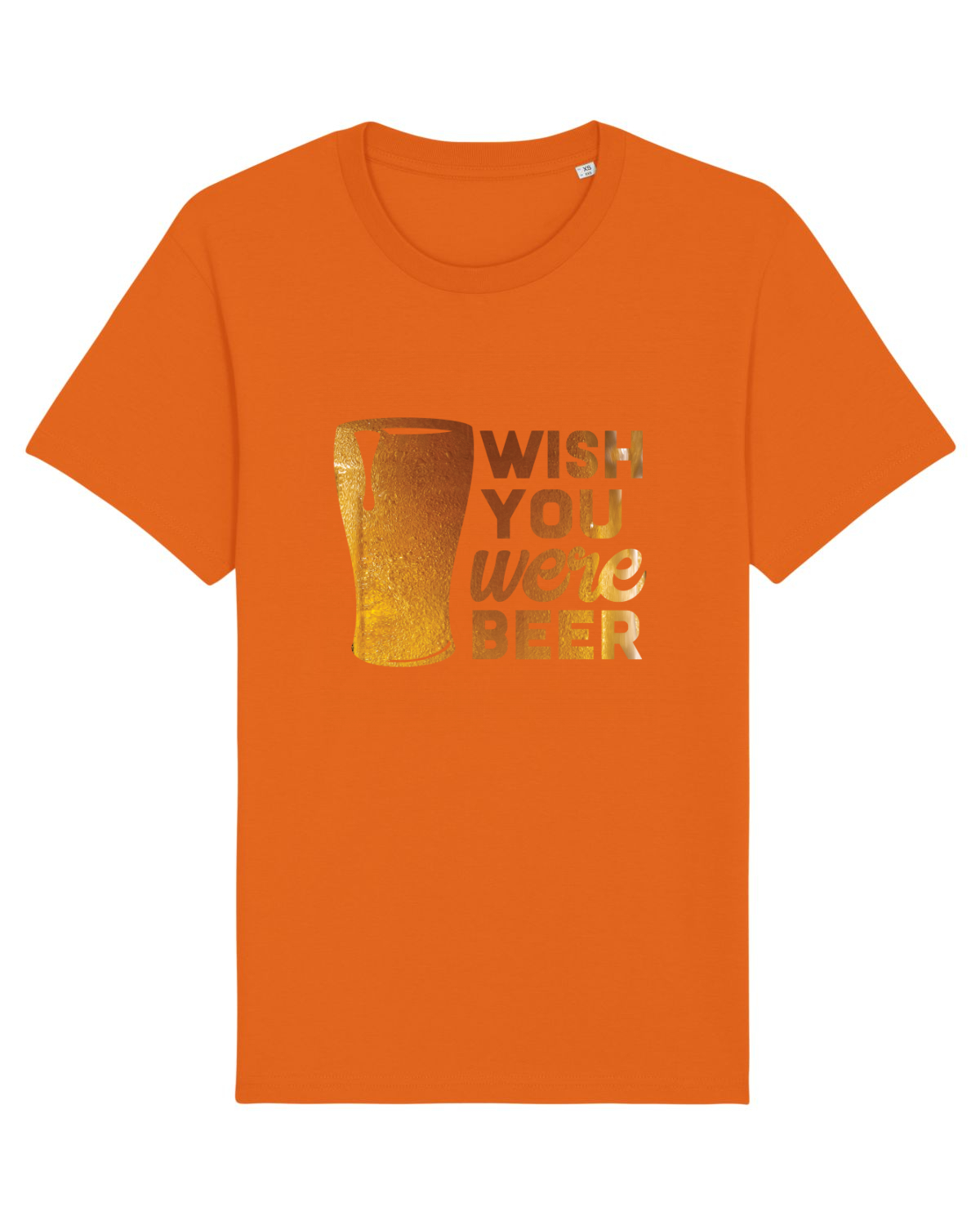 Tricou mânecă scurtă Unisex Rocker Bright Orange