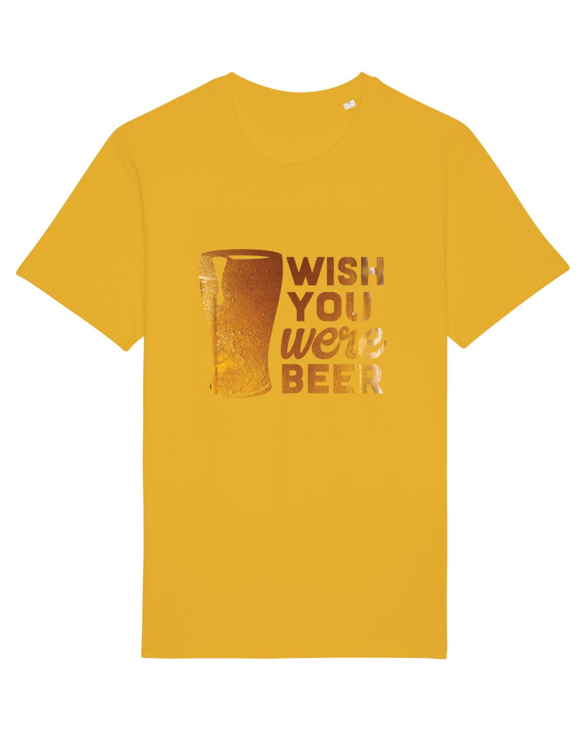 Tricou mânecă scurtă Unisex Rocker Spectra Yellow