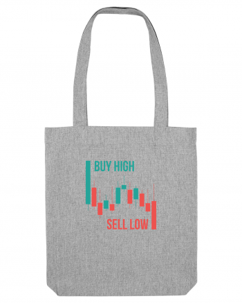 Buy High Sell Low (candele) Heather Grey