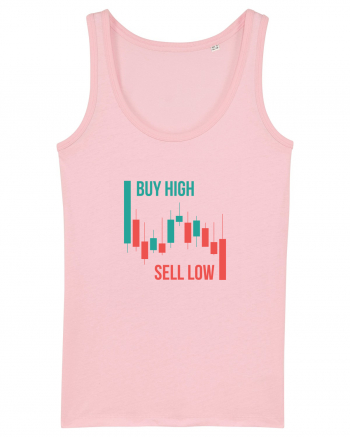 Buy High Sell Low (candele) Cotton Pink