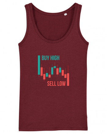 Buy High Sell Low (candele) Burgundy