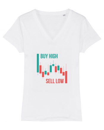 Buy High Sell Low (candele) White