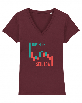 Buy High Sell Low (candele) Burgundy