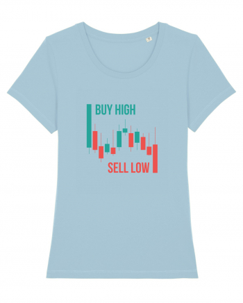 Buy High Sell Low (candele) Sky Blue