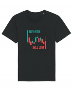 Buy High Sell Low (candele) Tricou mânecă scurtă Unisex Rocker