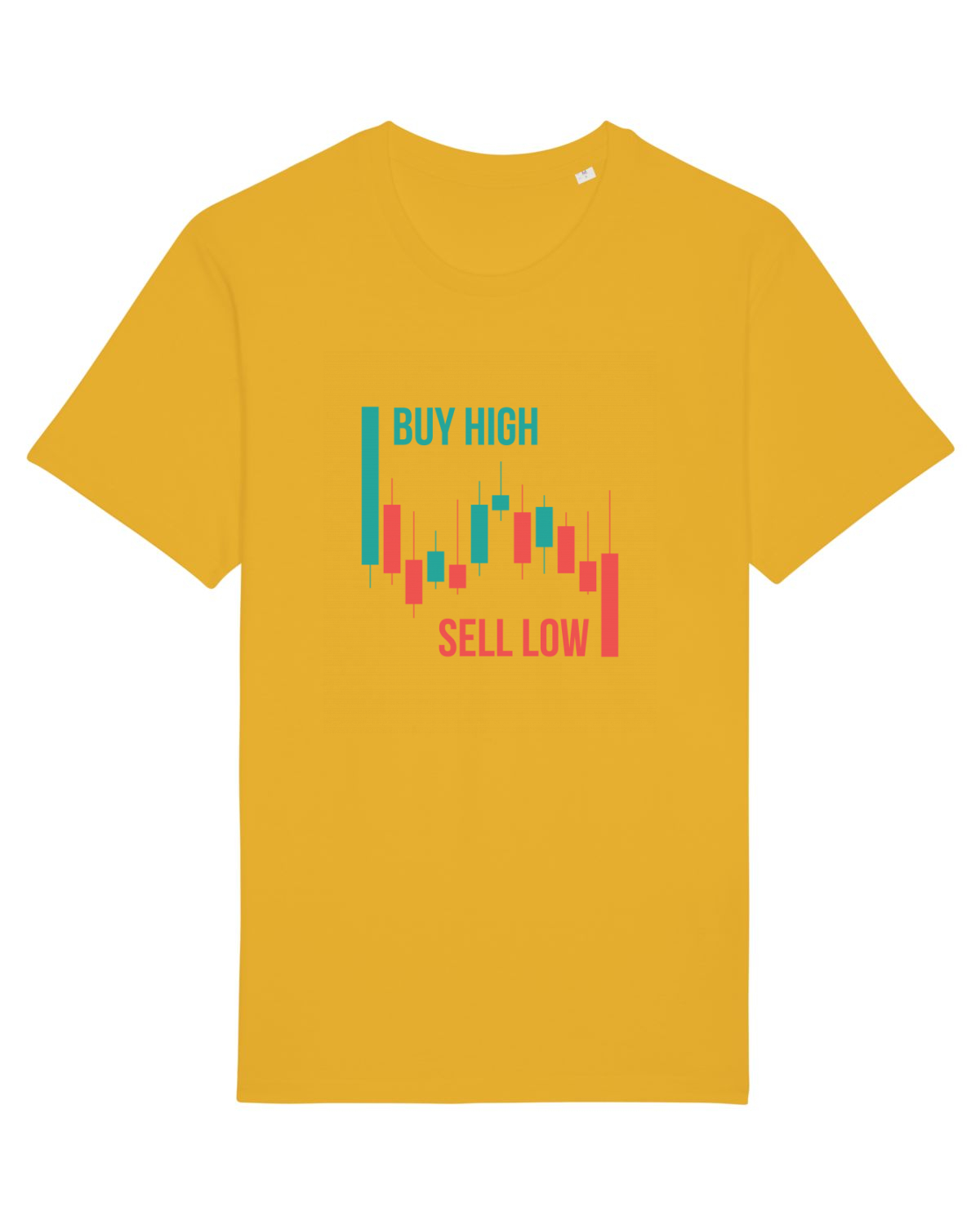 Tricou mânecă scurtă Unisex Rocker Spectra Yellow