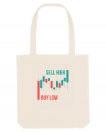 Buy Low Sell High (candele) Sacoșă textilă