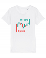 Buy Low Sell High (candele) Tricou mânecă scurtă  Copii Mini Creator