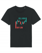 Buy Low Sell High (candele) Tricou mânecă scurtă Unisex Rocker