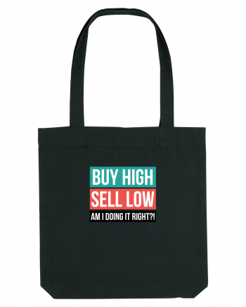 Buy High Sell Low (textbox) Black