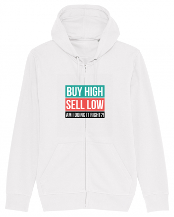 Buy High Sell Low (textbox) White